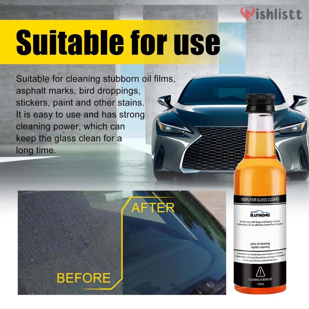 Glass Oil Film Remover