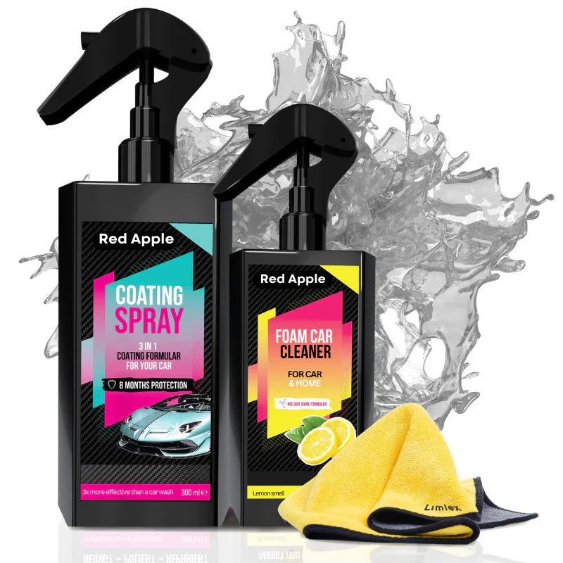 German Tech Car Protective Coating & Foam Cleaner Combo