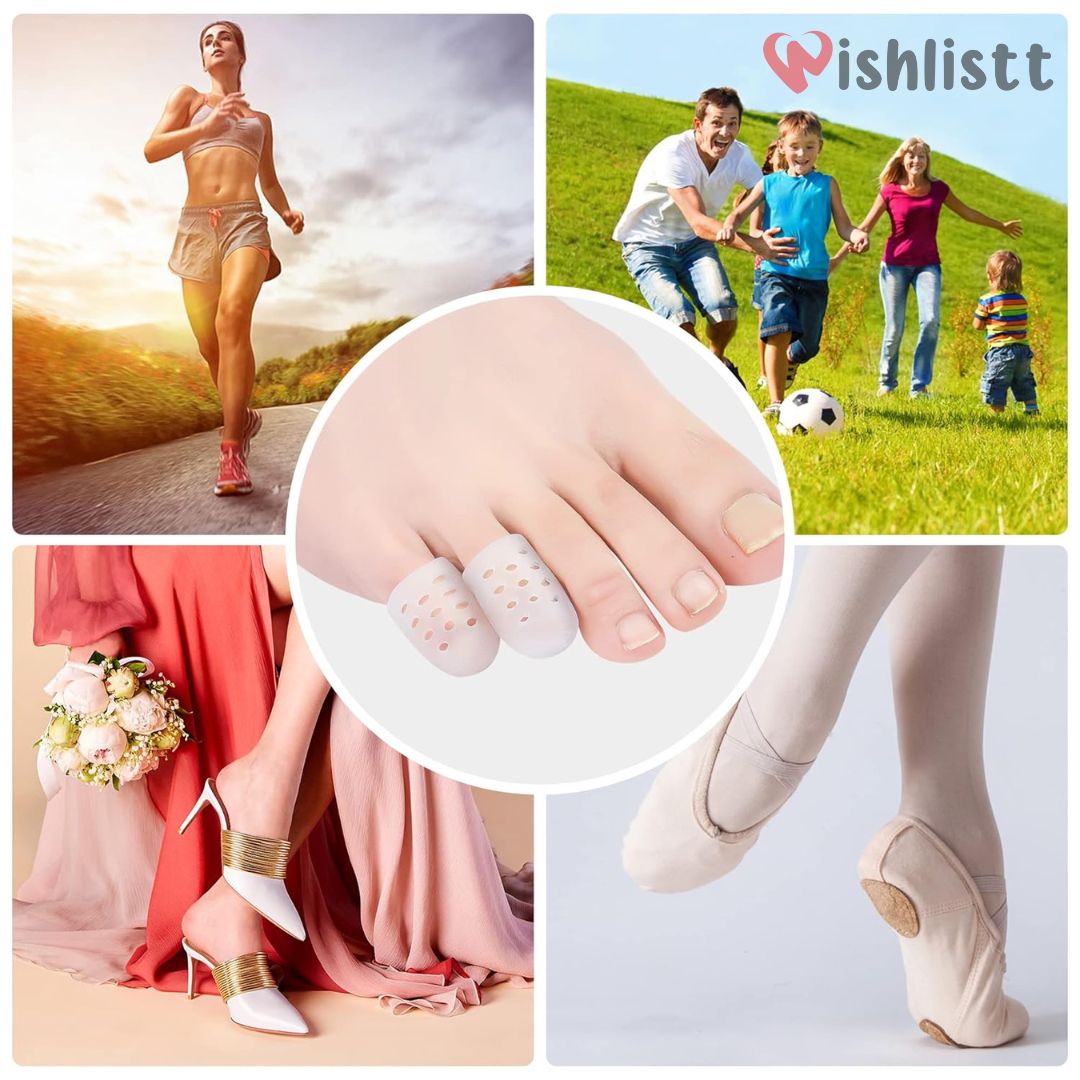 Silicone Anti-Friction Toe Protector (Pair Of 2)