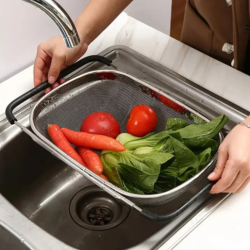 Stainless Steel Sink Oval Colander