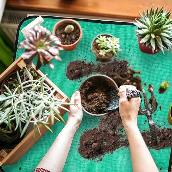 Gardening Soil-Replacing Mats