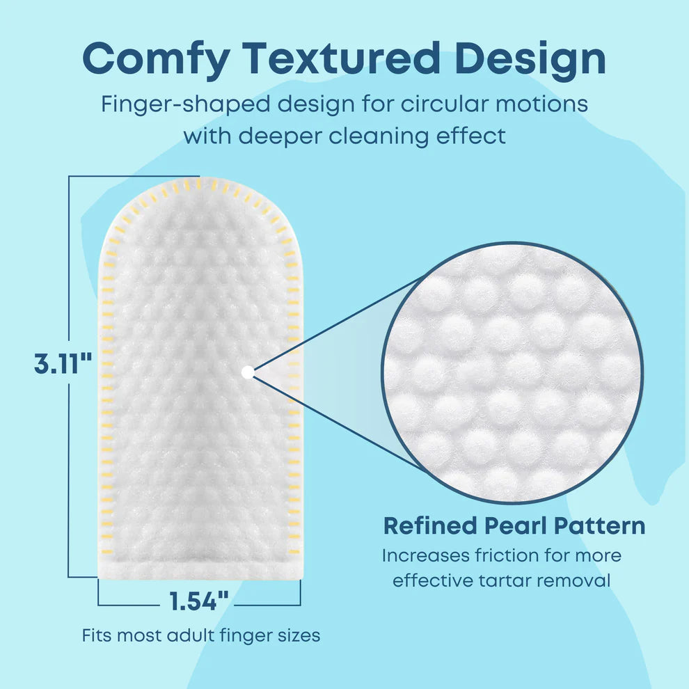 Pet Dental Finger Wipes