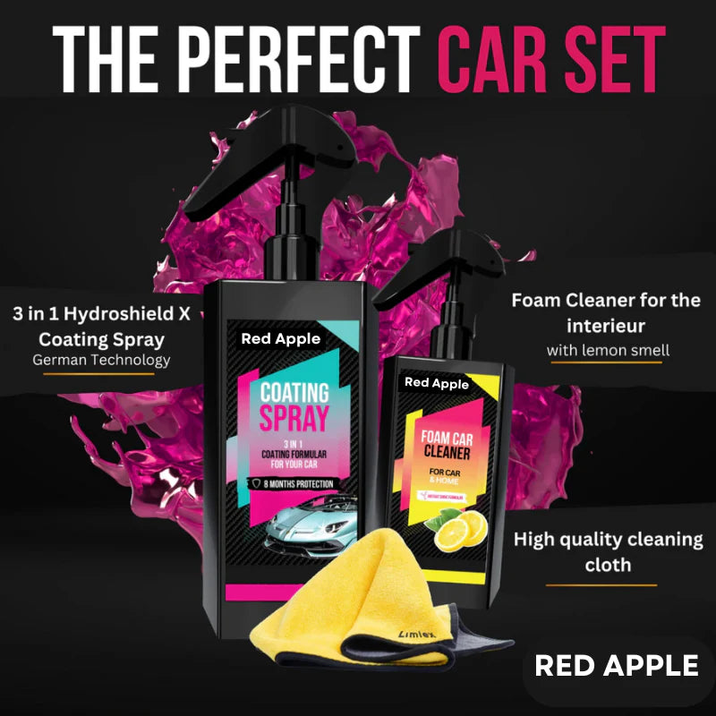 German Tech Car Protective Coating & Foam Cleaner Combo