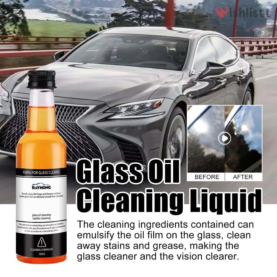 Glass Oil Film Remover