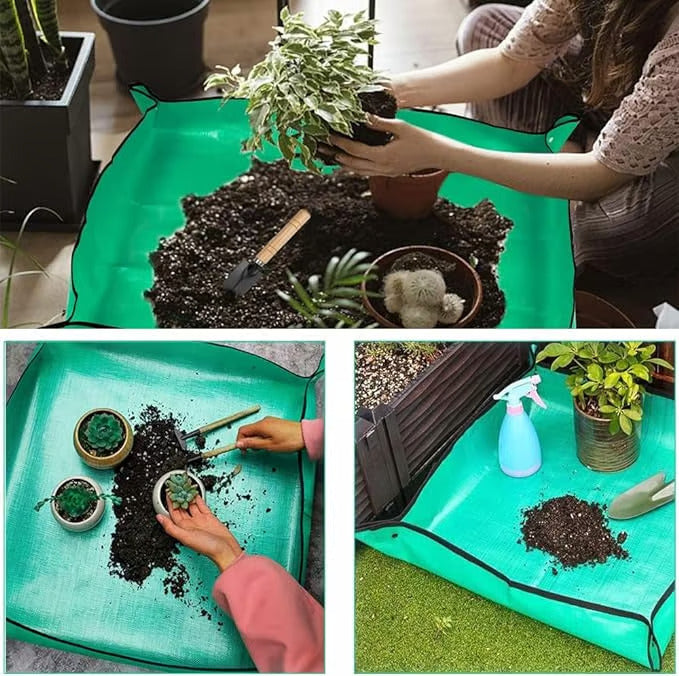 Gardening Soil-Replacing Mats