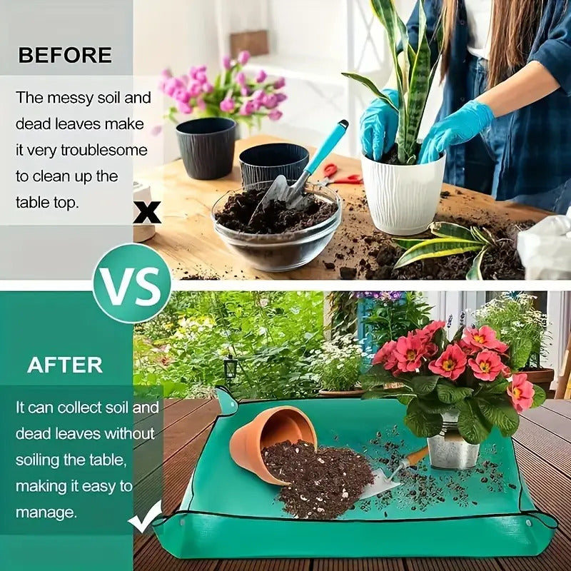 Gardening Soil-Replacing Mats