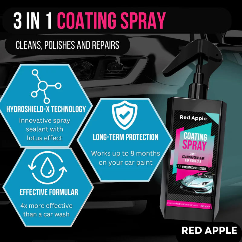 German Tech Car Protective Coating & Foam Cleaner Combo