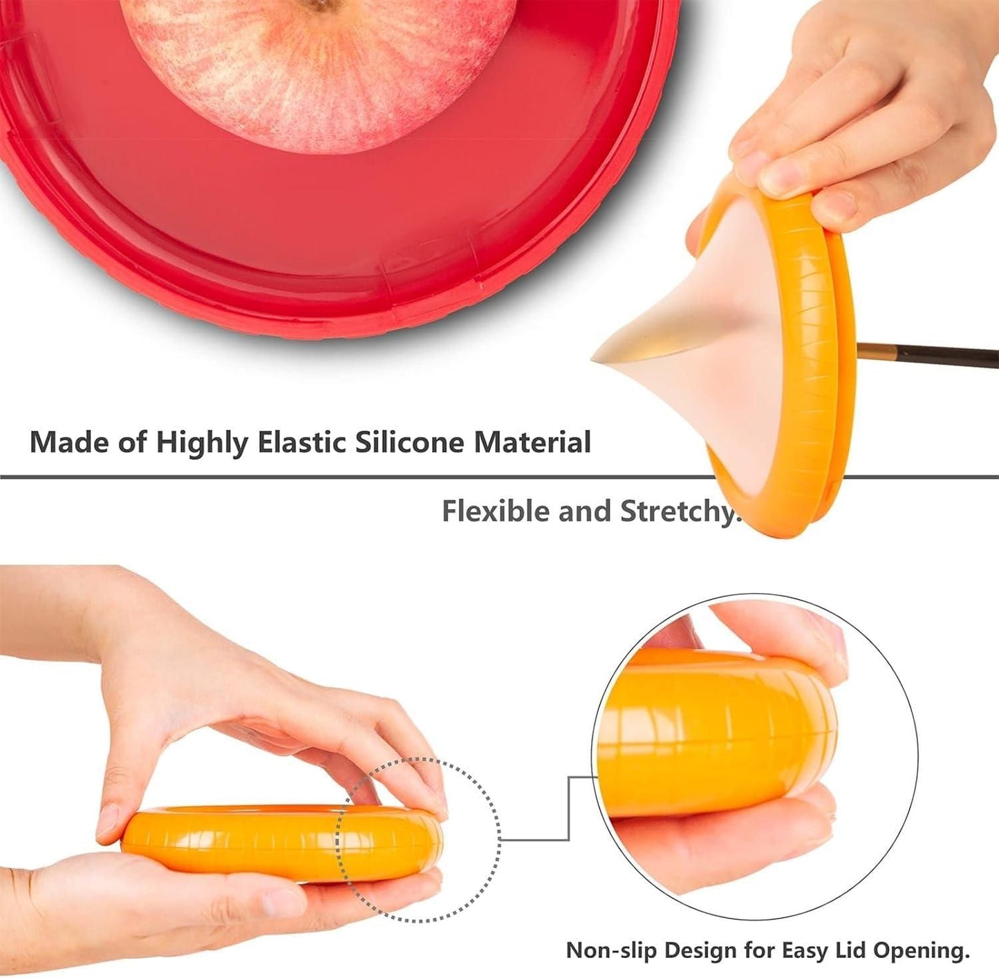 Fruit And Vegetable Silicone Storage Box