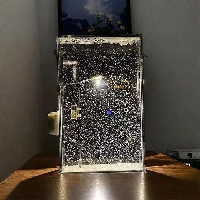 Snowy Night Lamp