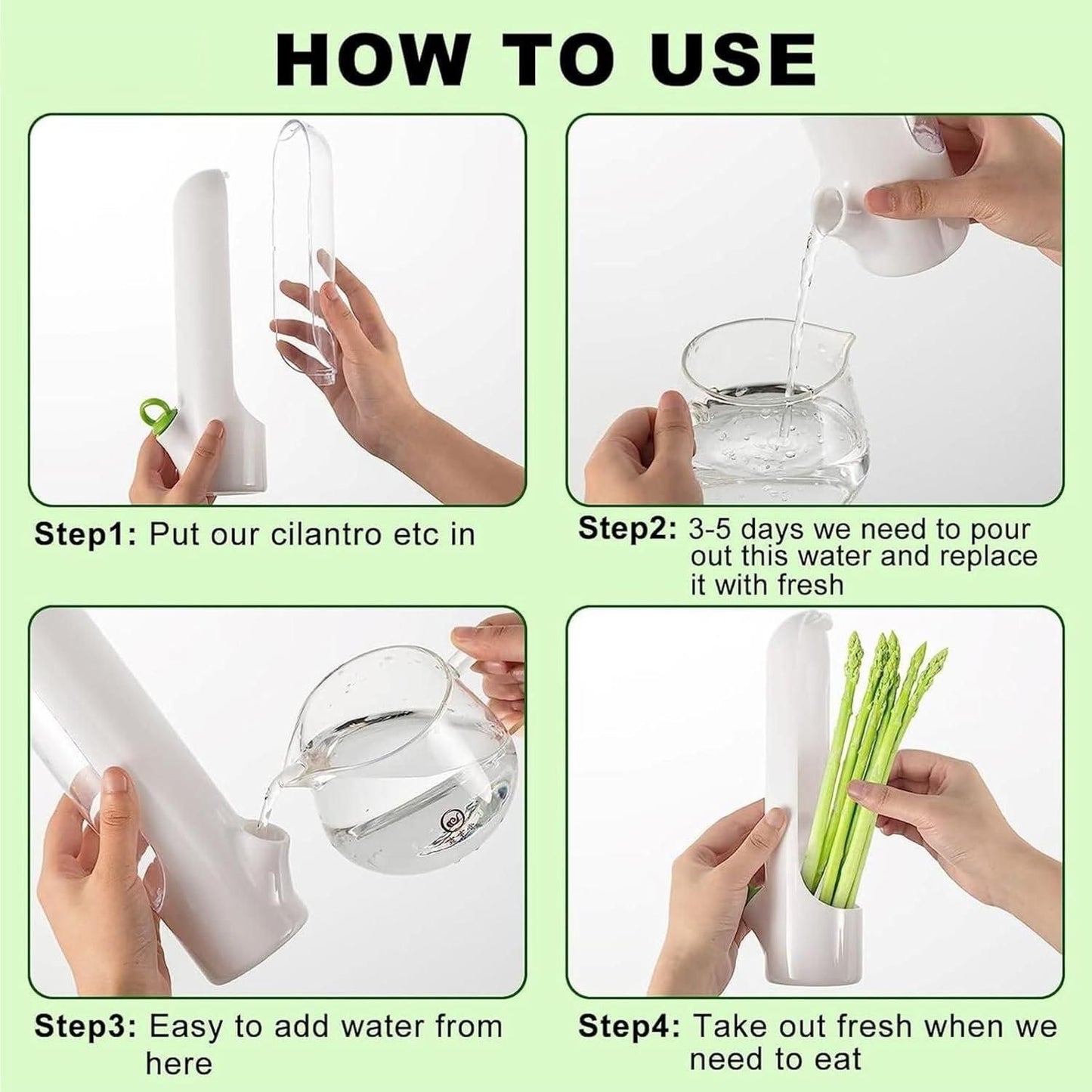 Vegetables Preservation Bottle