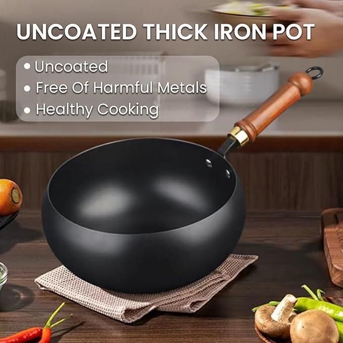 Artisan Unenameled Cast Iron Casserole
