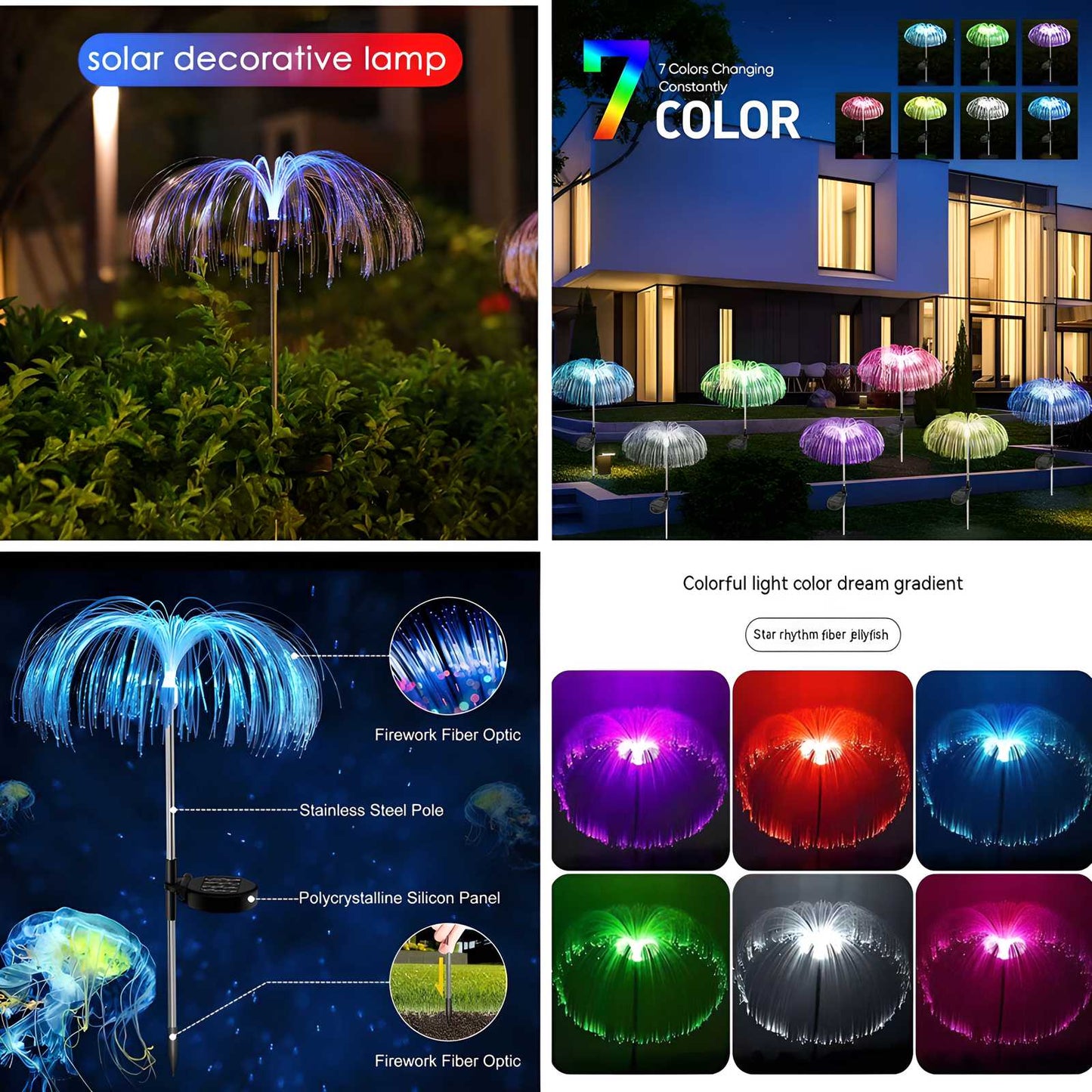 Solar Jellyfish Light