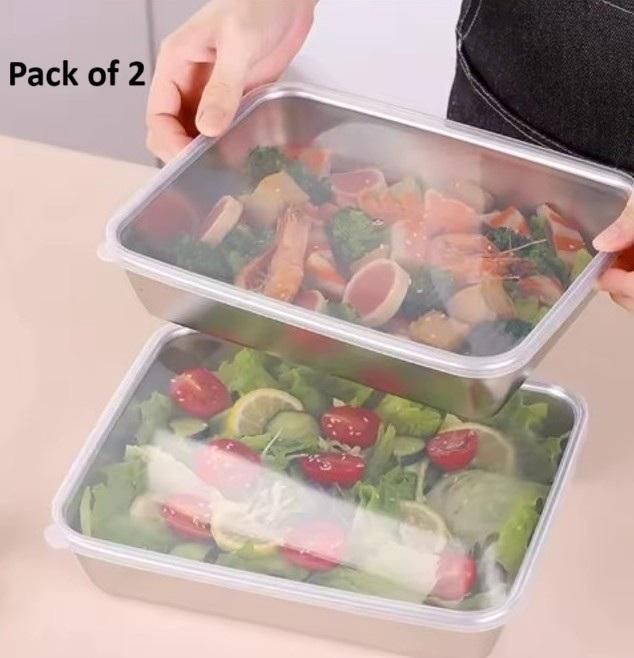Stainless Steel Food Storage Containers