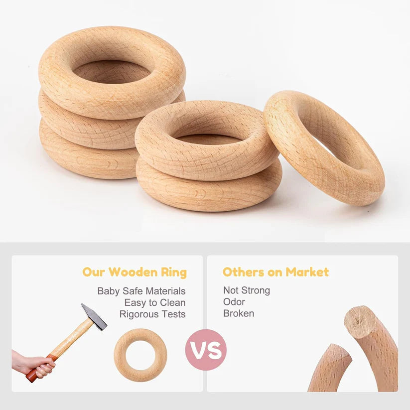 Baby Silicone Teether Ring