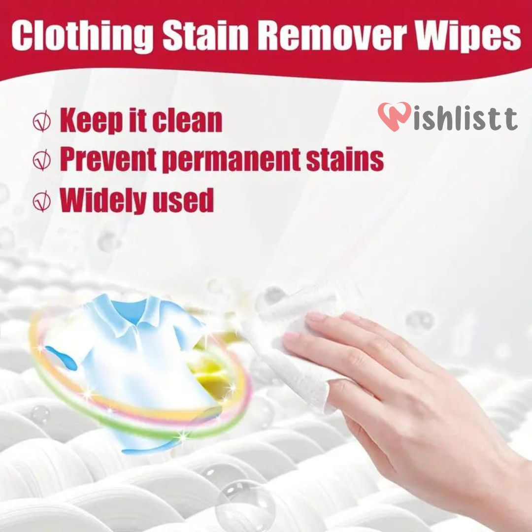 Instant Stain Remover Wipes