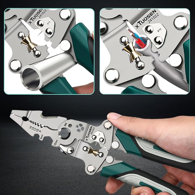 Multifunctional Folding Wire Stripper