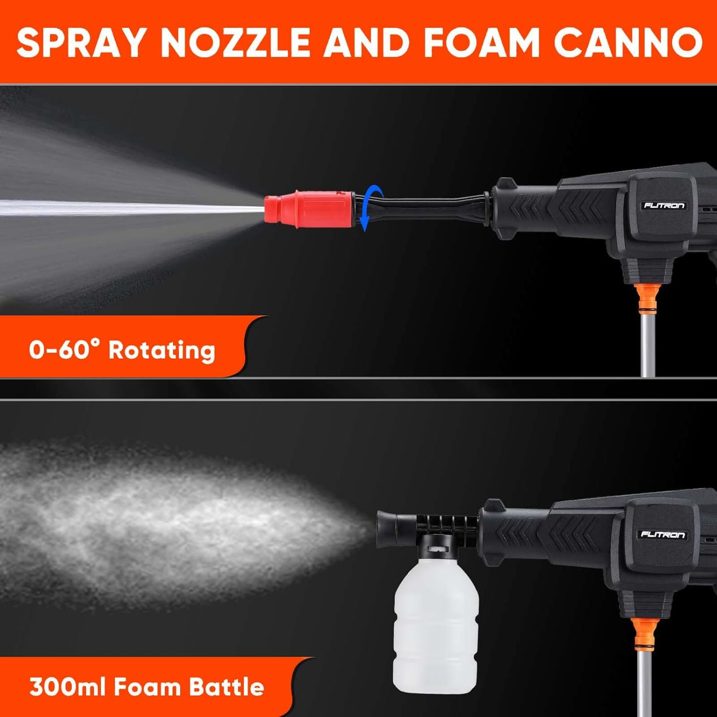 Portable High Pressure Spray Water Gun