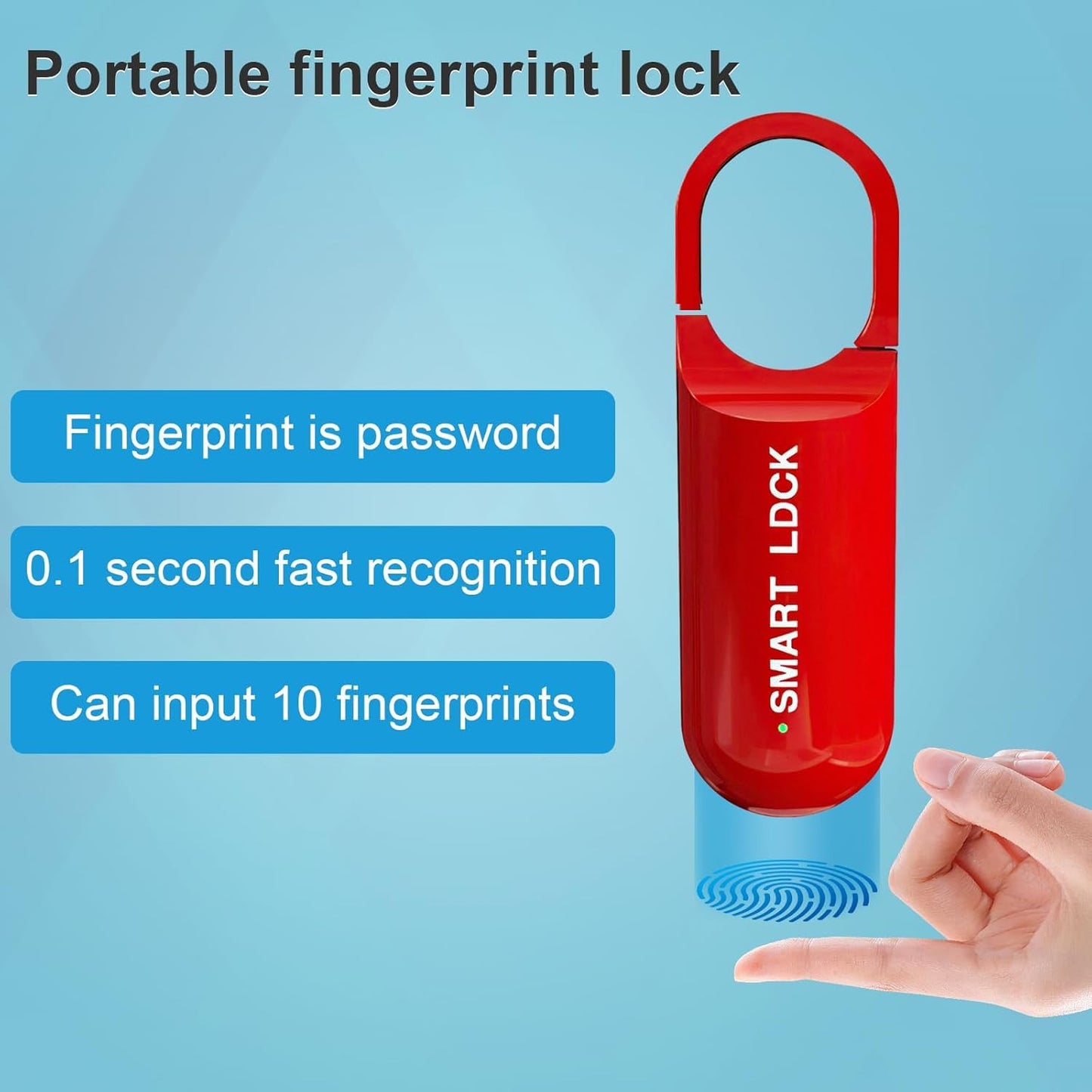 Smart Fingerprint Padlock