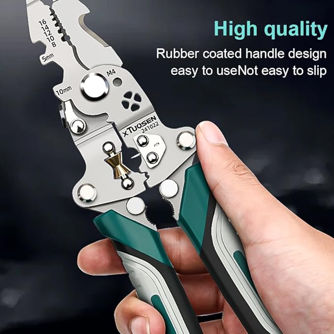 Multifunctional Folding Wire Stripper