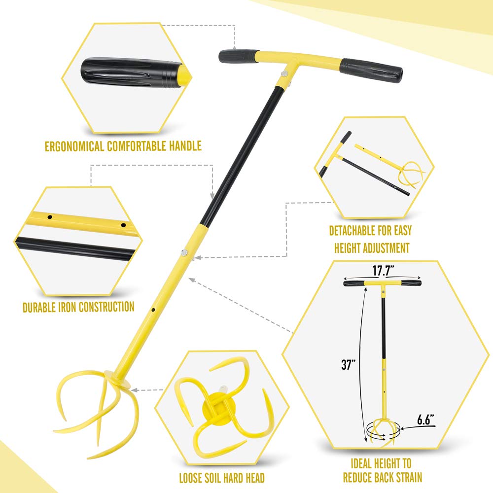 Manual Twist Tiller