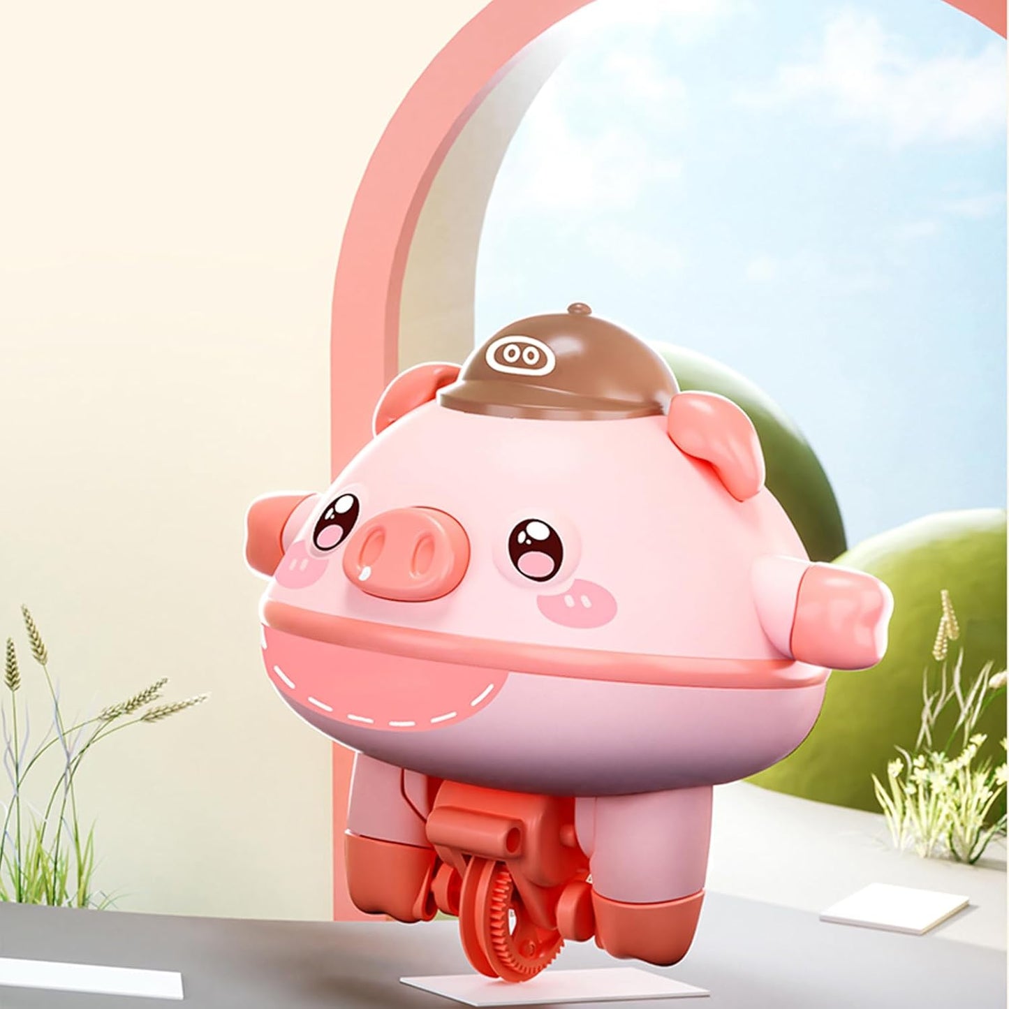 Unicycle Tumbler Toy