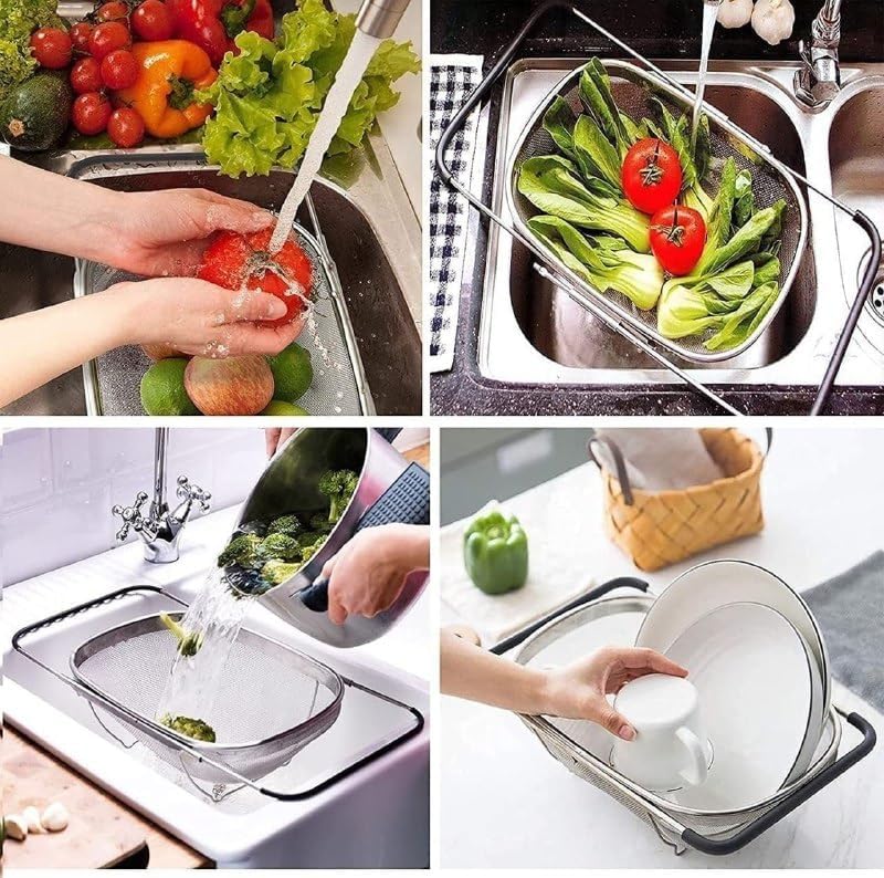 Stainless Steel Sink Oval Colander