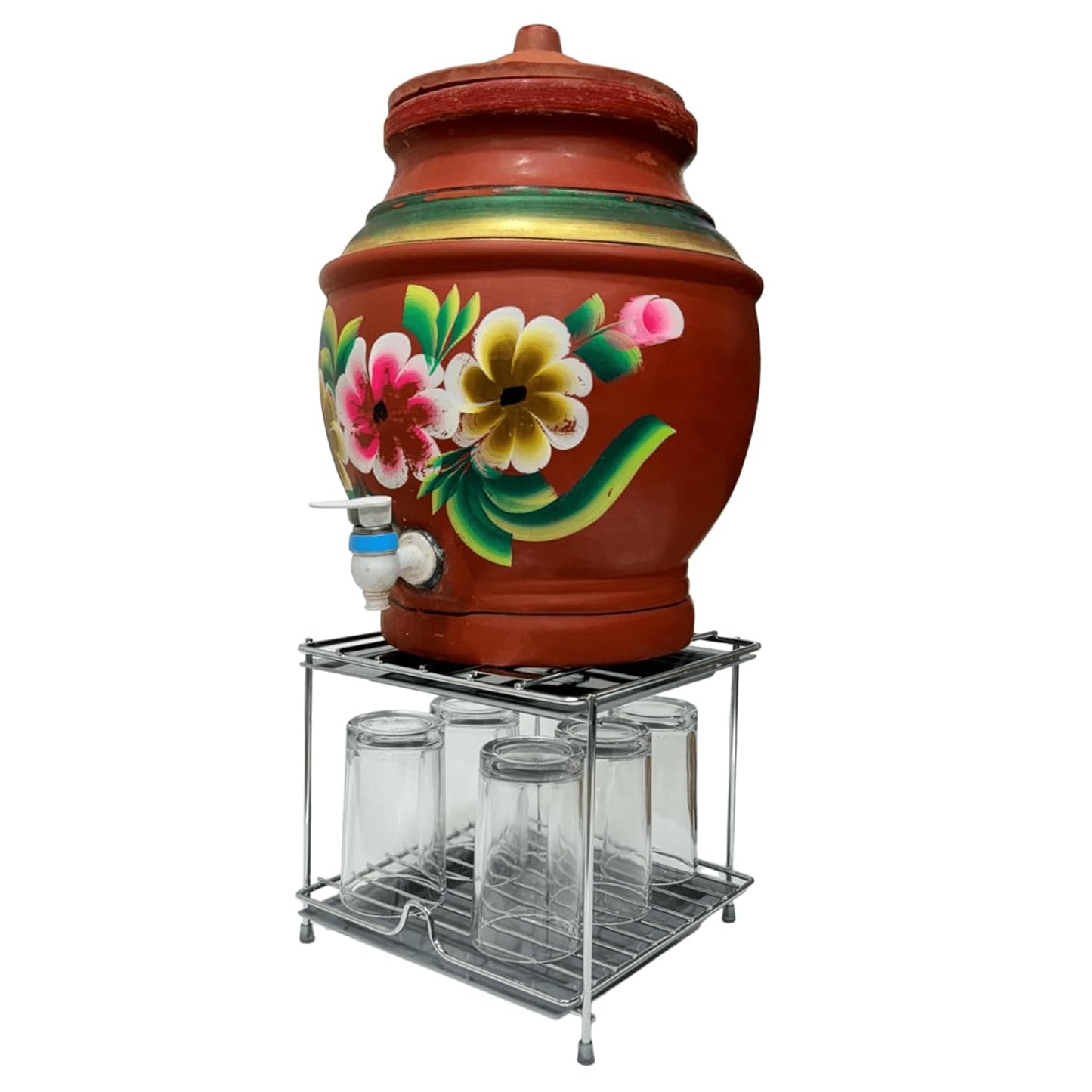 Heavy-Duty Stainless Steel Matka Stand