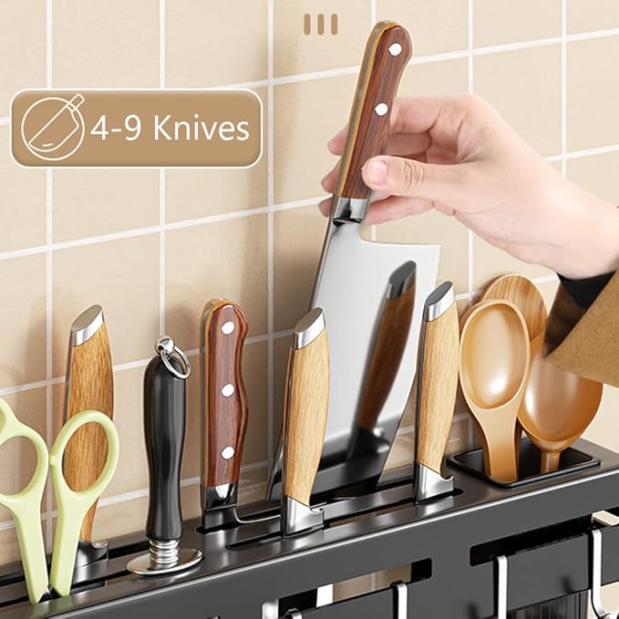 Wall Mounted Kitchenware Holder