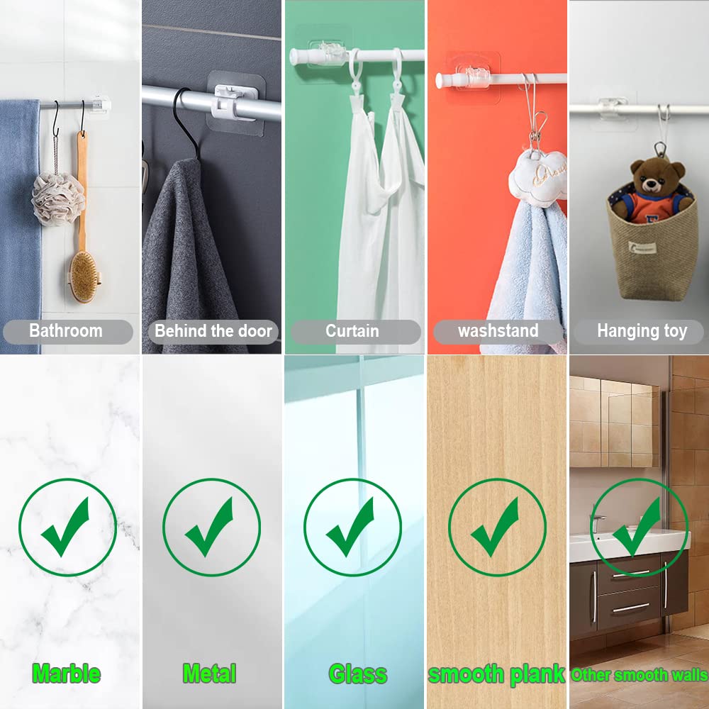 Curtain Rod Self Adhesive Hook
