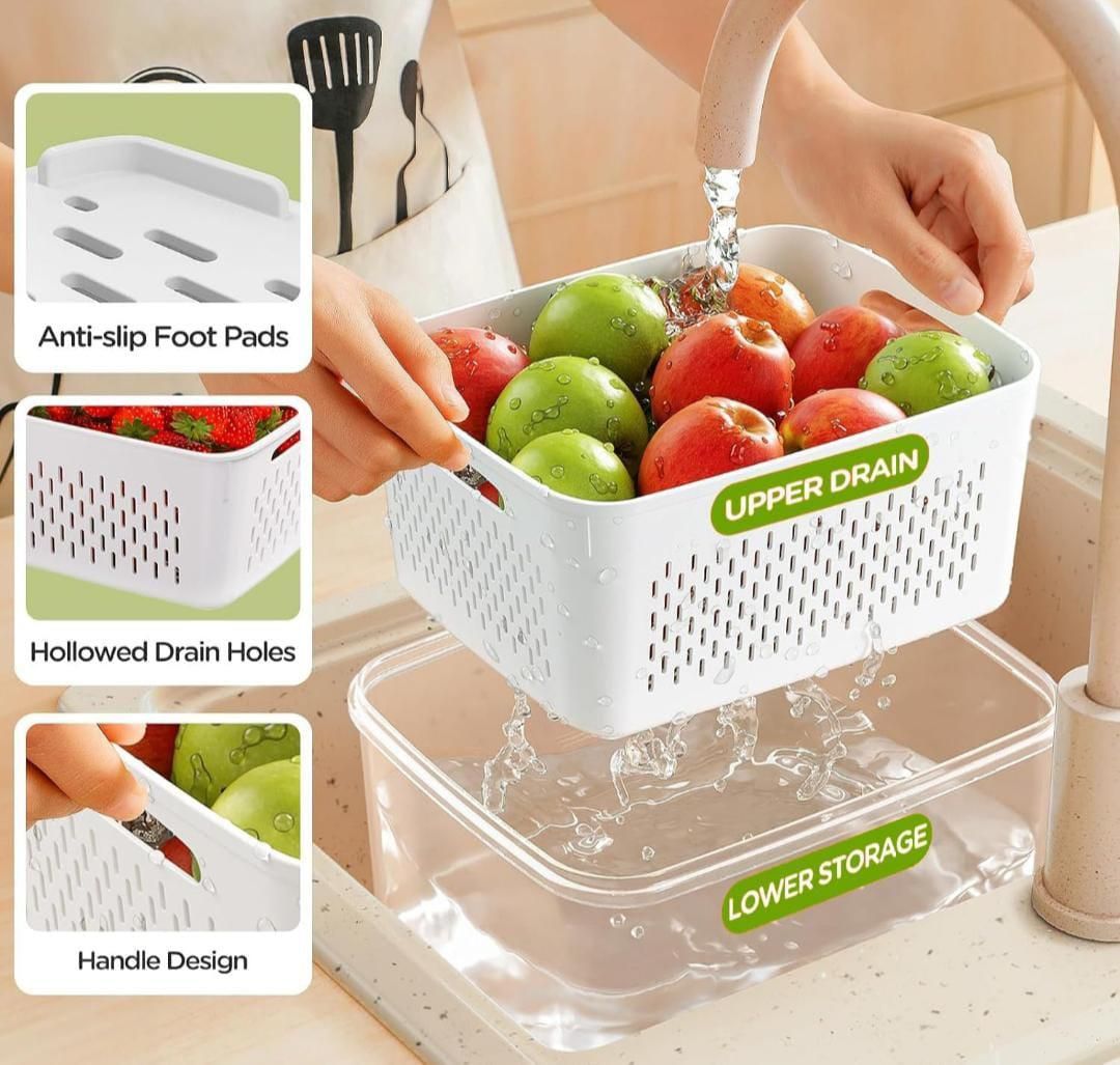 Kitchen Food Storage Containers ( Buy 1 Get 1 Free)