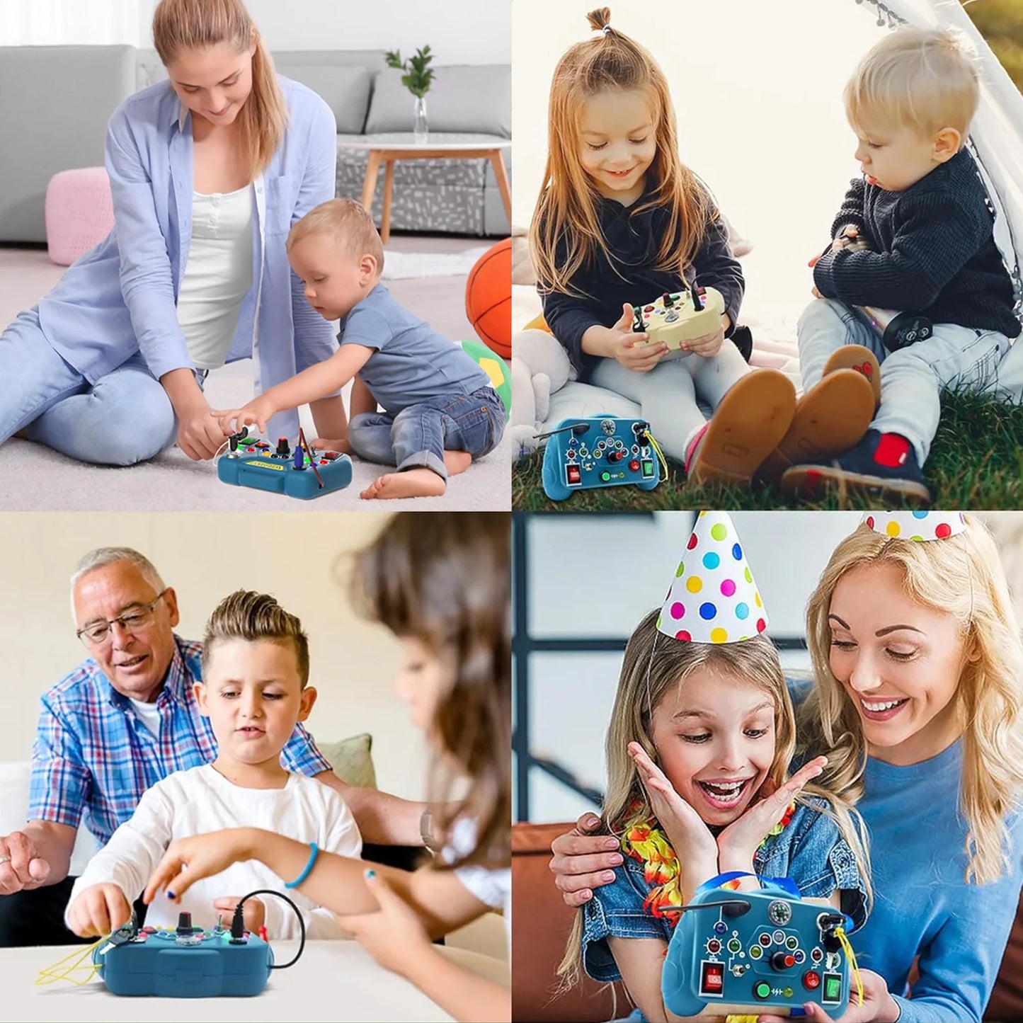 Toddler Busy Board Switch Light Game
