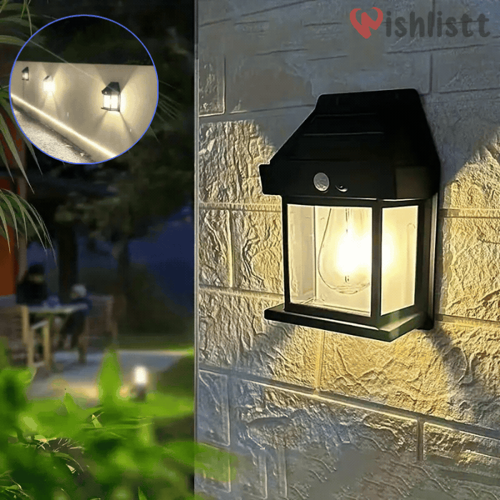 Solar Wall Lantern