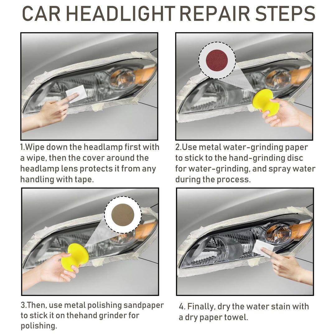 Headlight Repair Polish