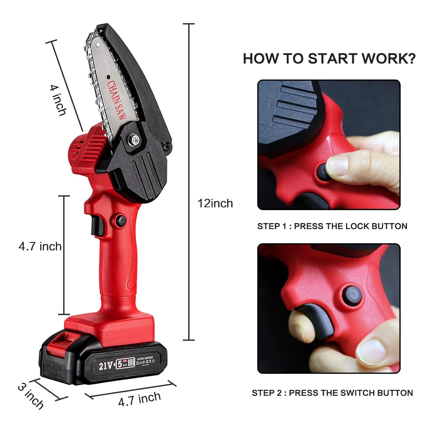 Mini Electric Chainsaw