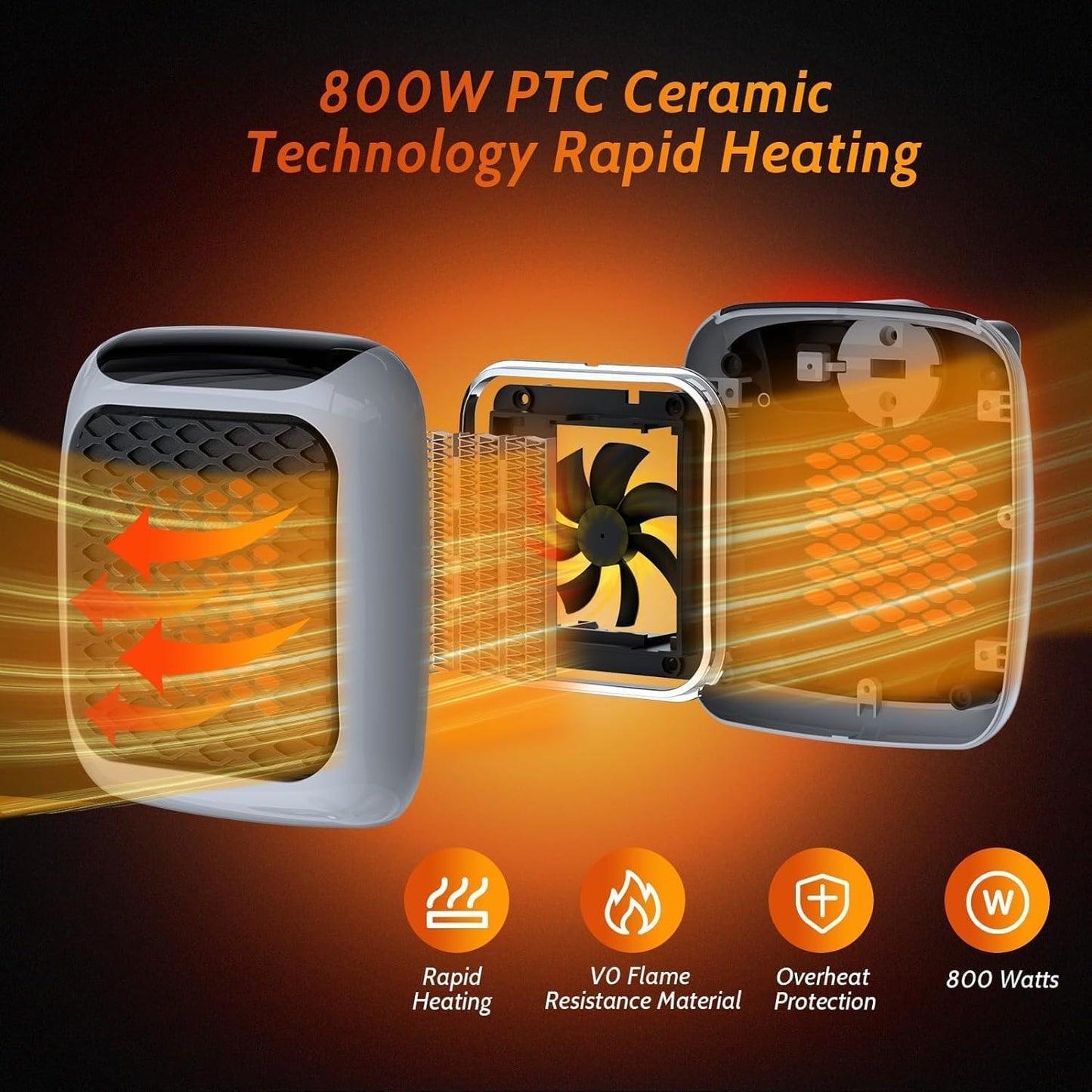 Portable Turbine Heater 🔥