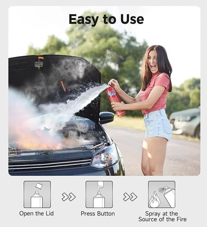 Car Emergency Fire Control Spray(Buy 1 Get 1 Free)