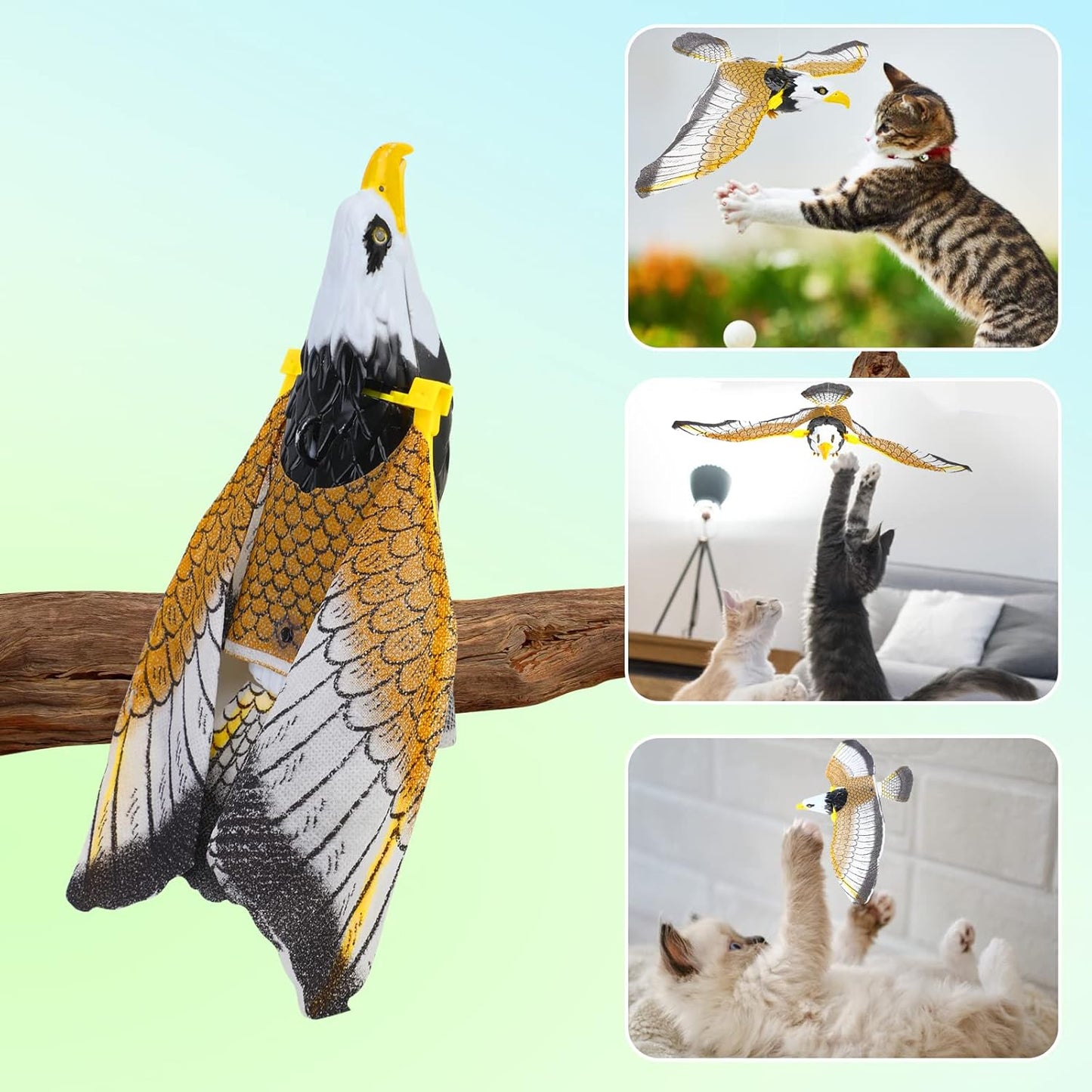 Flying Eagle Interactive Cat Toy
