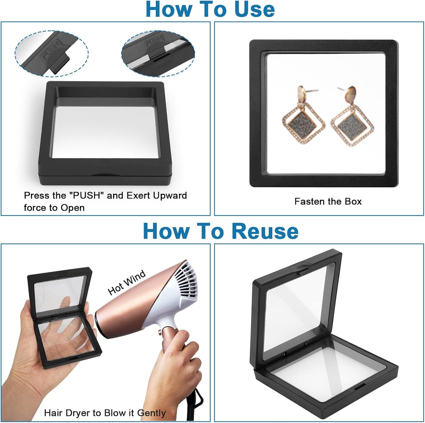 3D Floating Frames