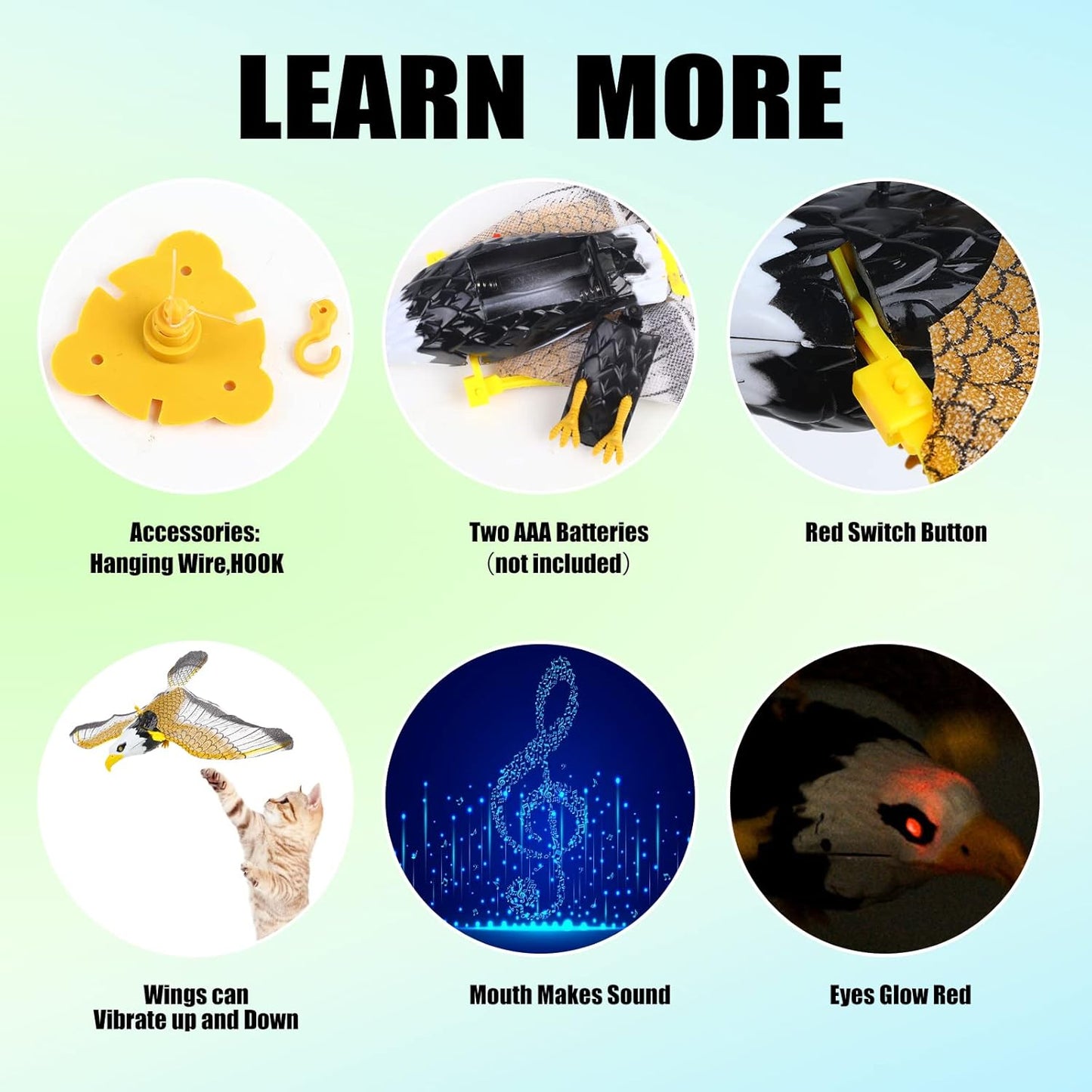 Flying Eagle Interactive Cat Toy