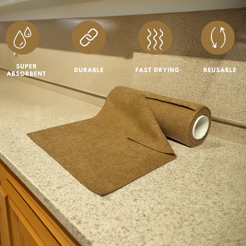Microfiber Cleaning Cloth Roll