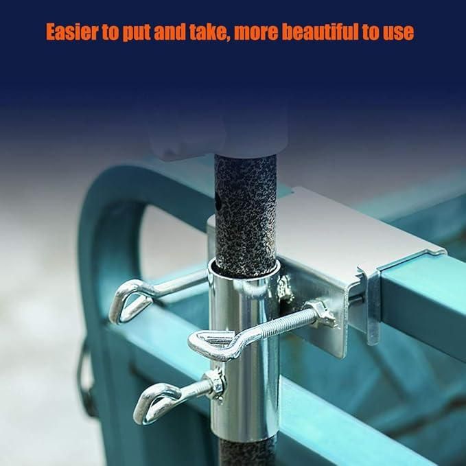 Rod Clamp Umbrella Holder