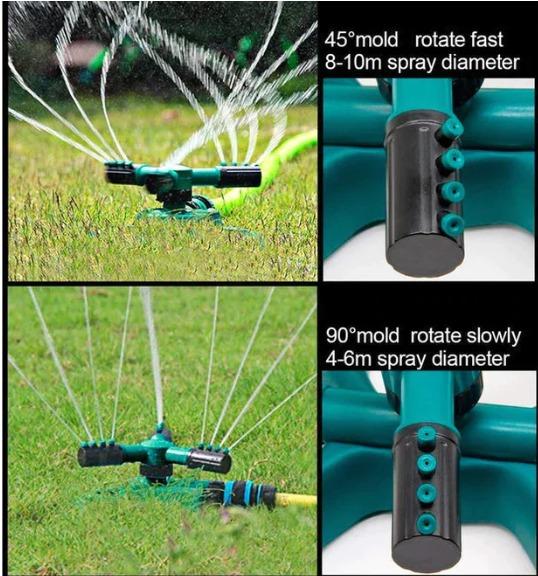 360-Degree Rotating Garden Sprinkler