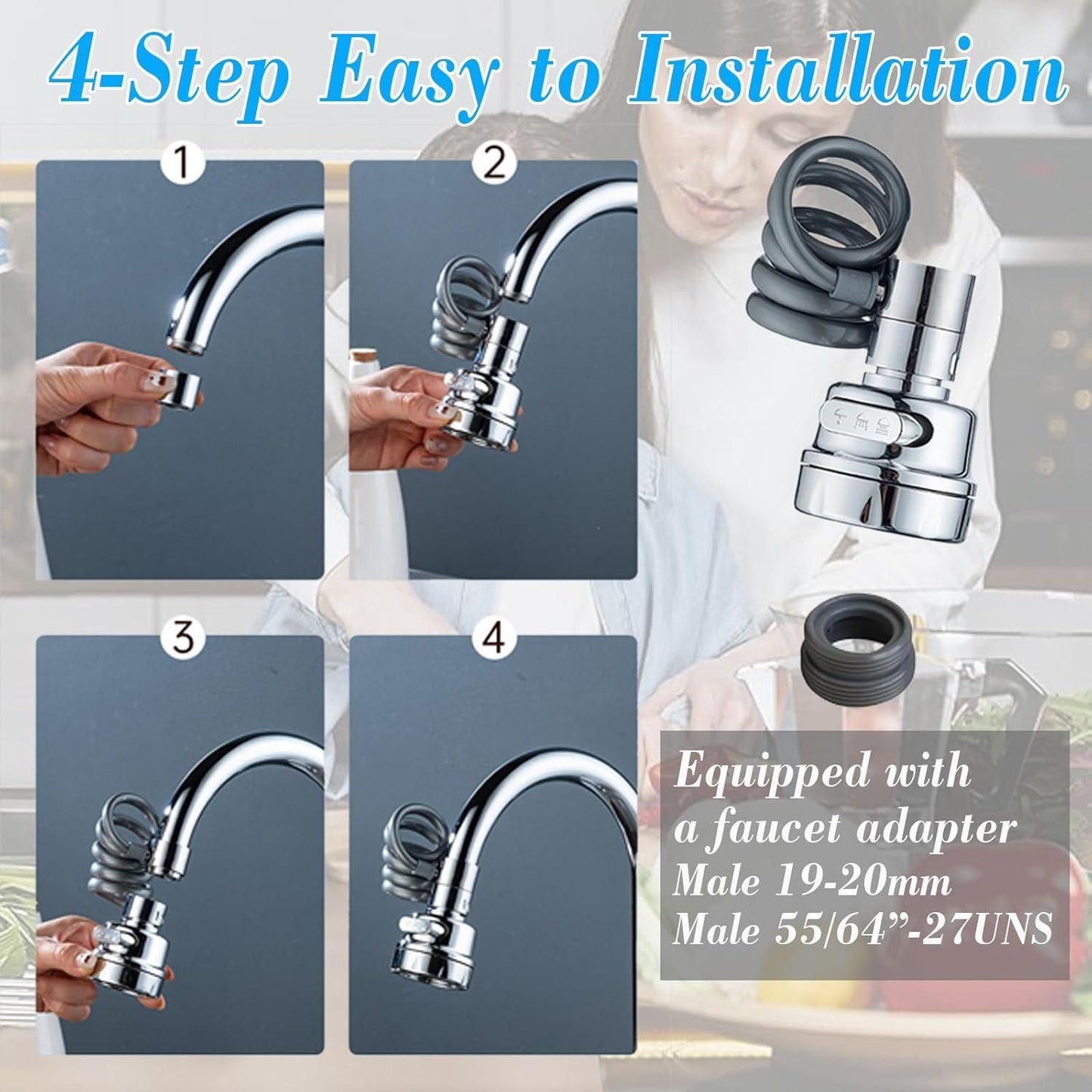 Expandable Sink Sprayer