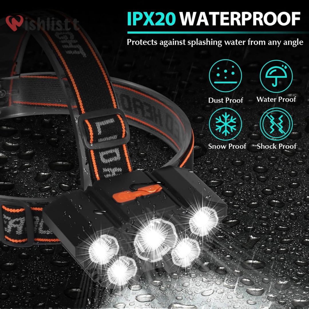 5X LED Headlight