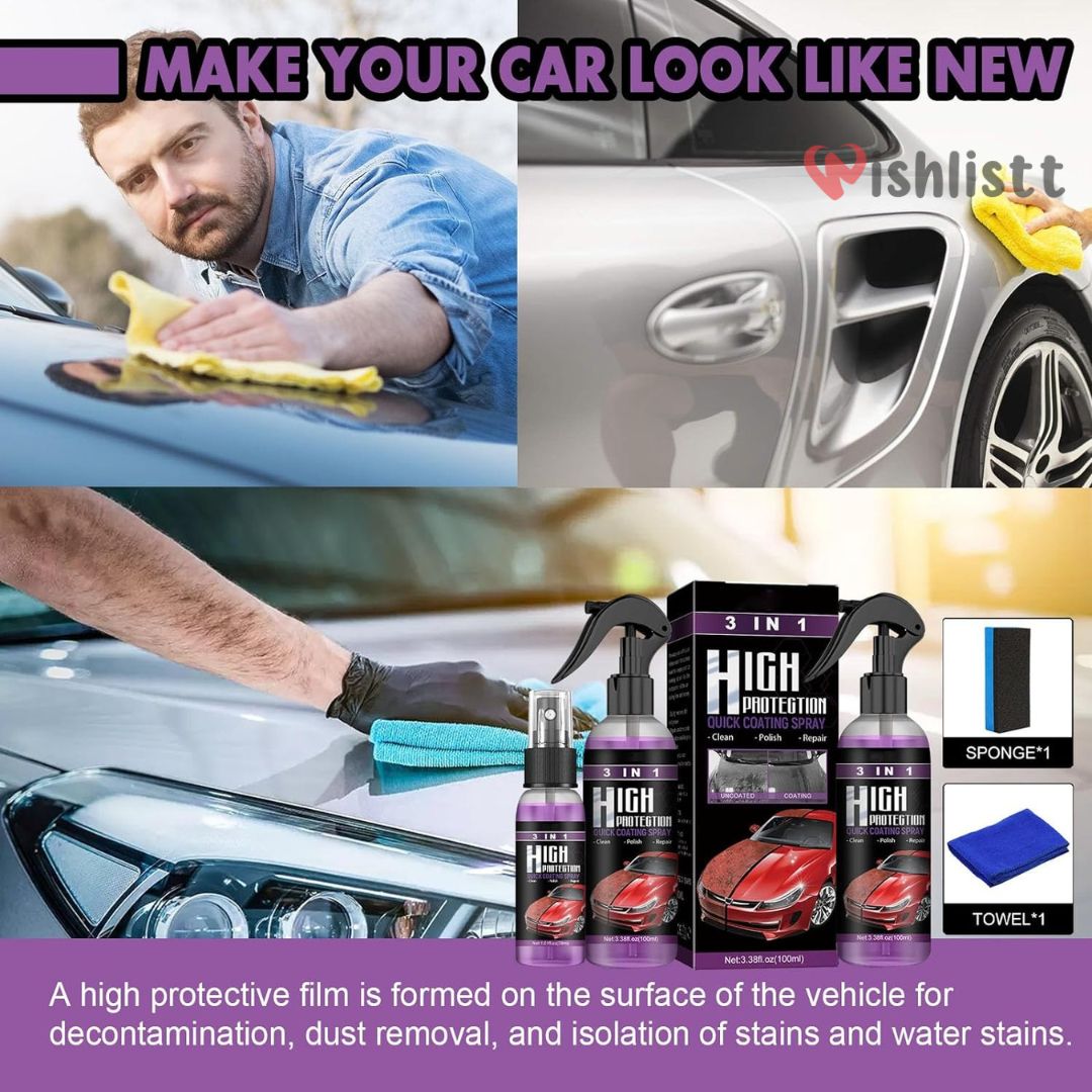 3 In 1 High Protection Coating Spray (Buy 1 Get 1 Free)