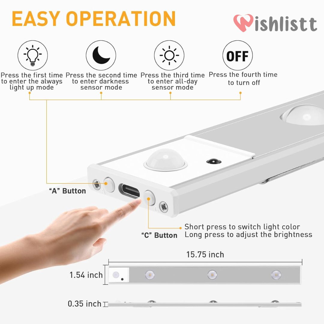 Motion Sensor Cabinet Light