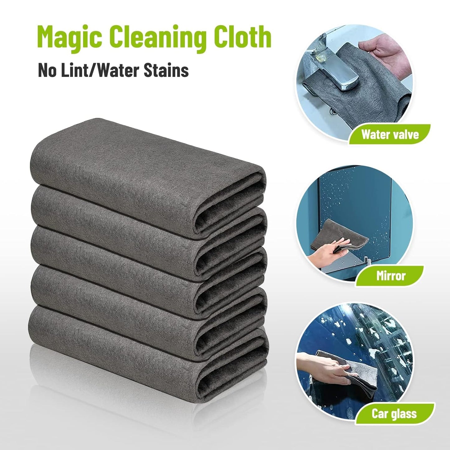 Thickened Magic Cleaning Cloth (Set of 5)