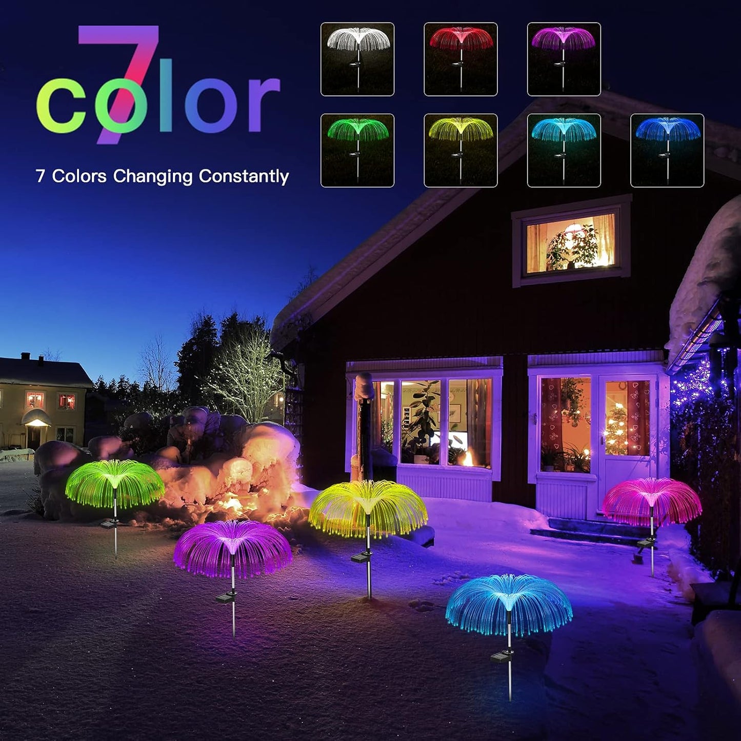 Solar Jellyfish Light (Buy 1 Get 1 Free)
