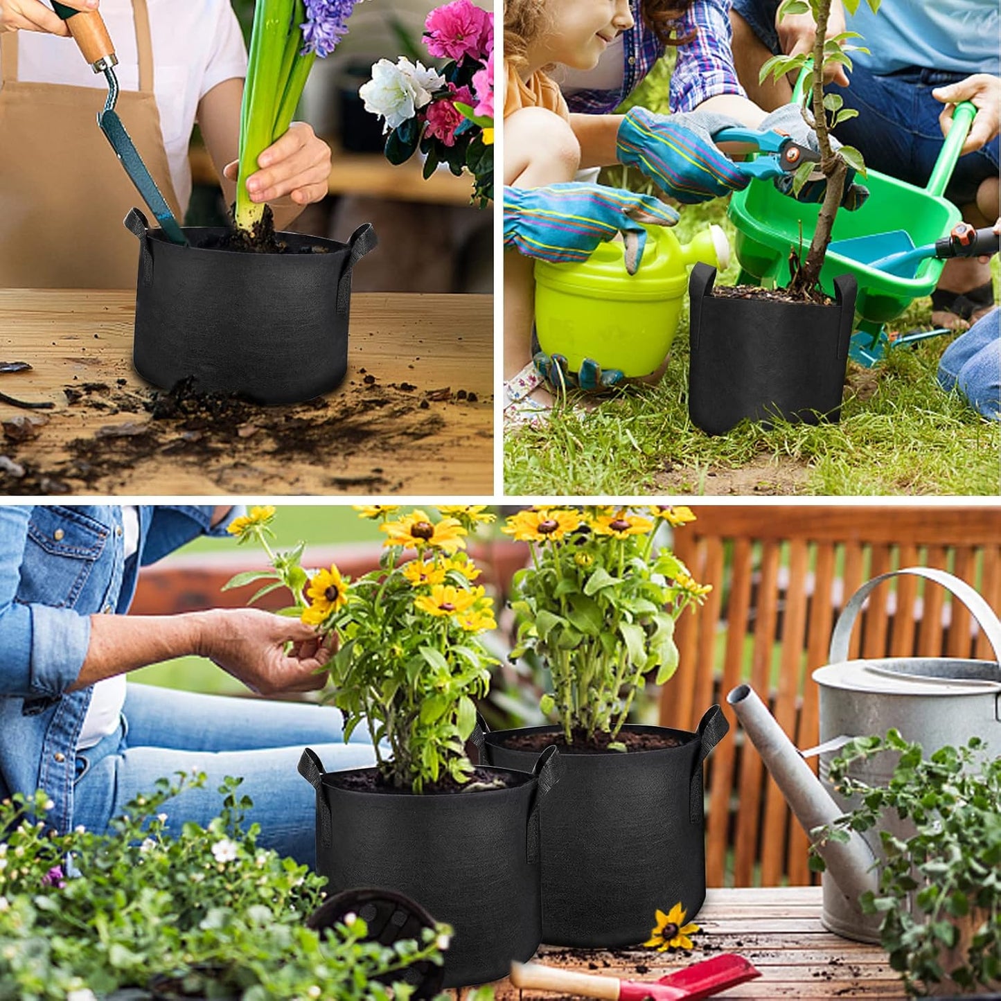 Geofabric Grow Bag (Pack of 3)