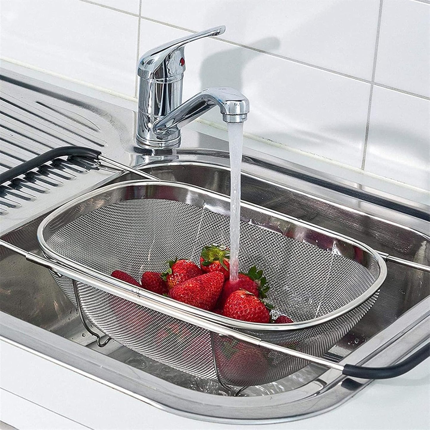 Stainless Steel Sink Oval Colander